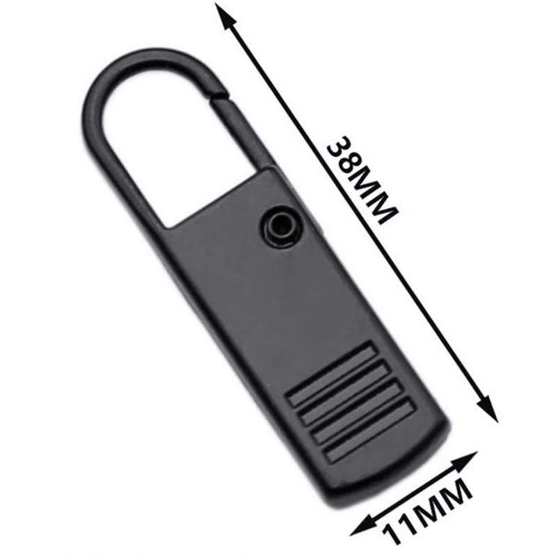 5Pcs Universal Metal Zipper Pull Replacement DIY Repair Sliders For Clothing Bags Sewing Accessories 