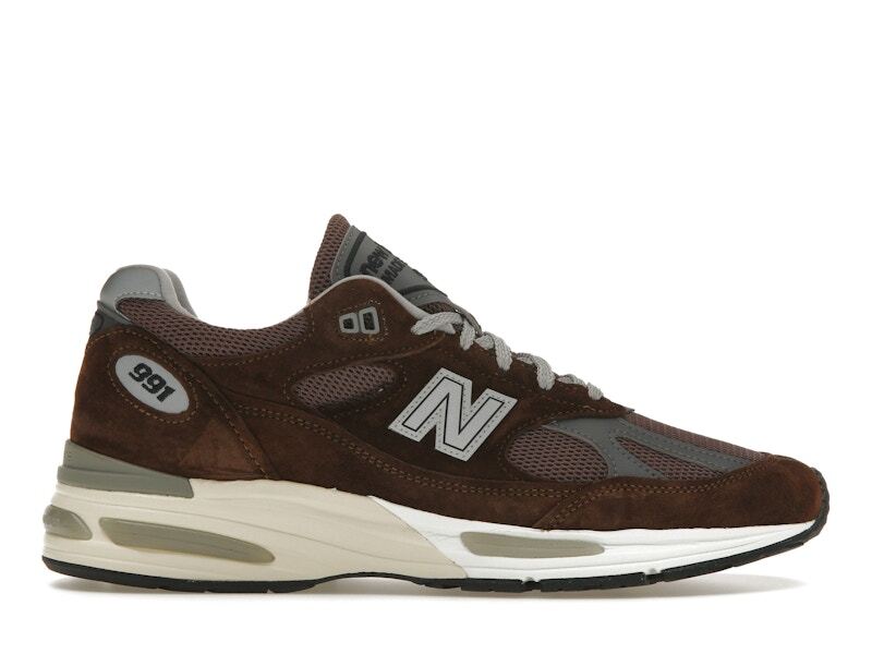 

New Balance 991v2 Made in England Pinecone - U991BR2 EU 44 коричневий