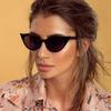 Vintage Cat Eye Sunglasses Women  Luxury Brand Designer Gradient Sun Glasses For Woman Vintage Black Fashion Female Oculos