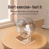 Silent Treadmill Wheel for Golden Hamsters - Noiseless Roller with Stand, Transparent Exercise Ball for Cage Supplies
