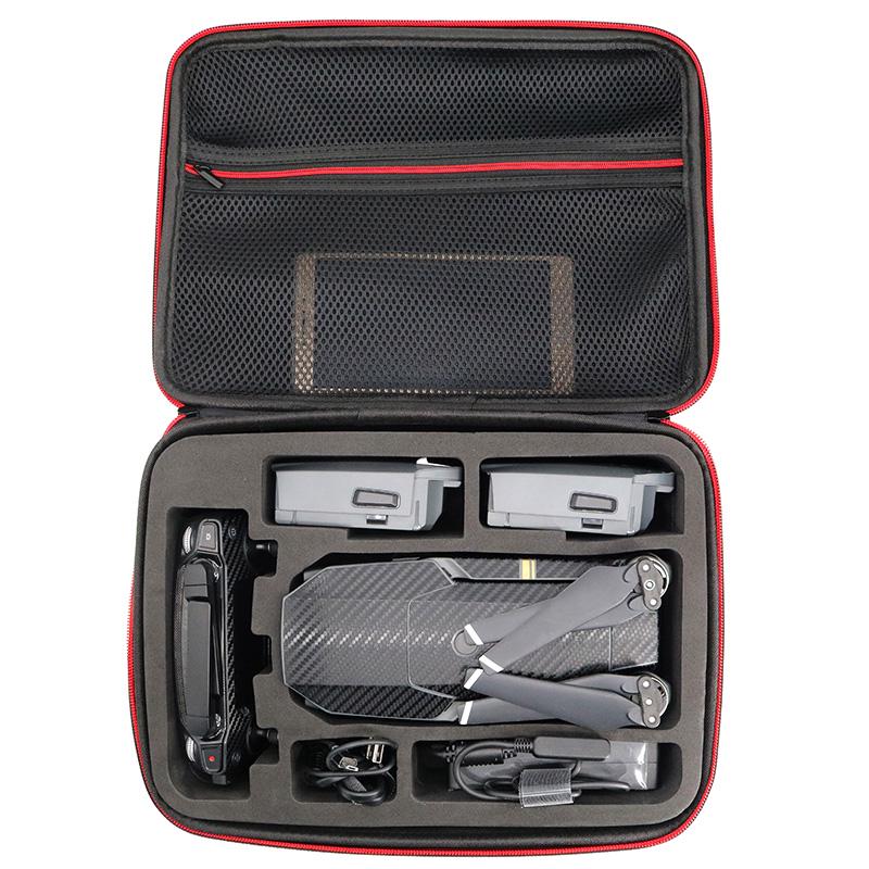 Portable Case Mavic Pro Remote Control Battery Charger Handbag Shoulder Bag PU Waterproof Box for DJI Mavic Pro 1 Drone