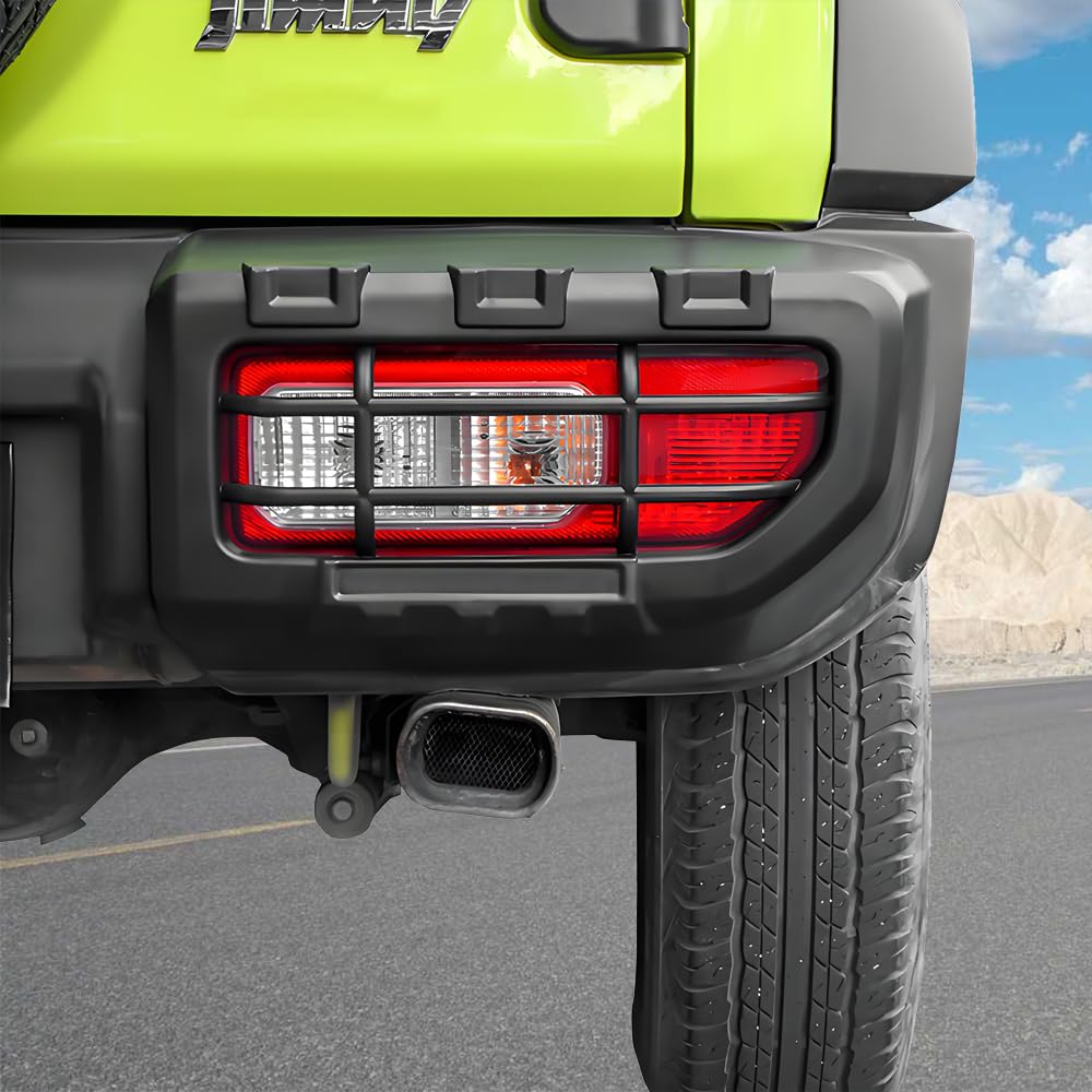 [YOCTM] Tail Light Covers for Suzuki Jimny Sierra JB74 2019 2020 2021 2022 2023 2024, Black