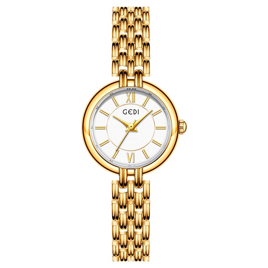 Literary Retro Simple And Versatile Exquisite Bracelet Watch Middle School Student High Value Alloy Waterproof Quartz Watch