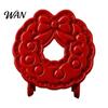 Plastic Dough Press Christmas Hand Pie Mold, Pastry Baking Gifts for Enthusiasts Neatly Cut Cookie Cutters DIY Holiday Treats Stamps