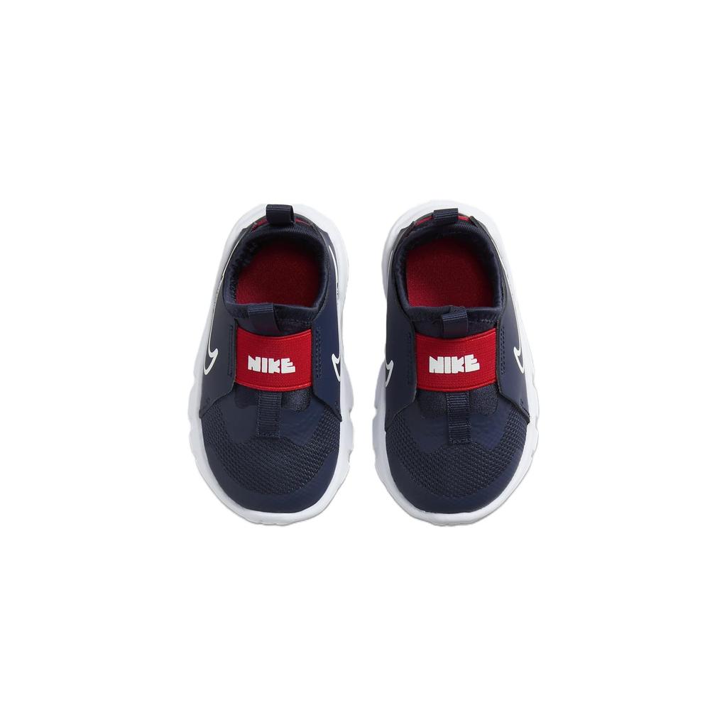 Nike Flex Runner 2 TD Midnight Navy Picante Red Baby Sneakers Blue White DJ6039-403