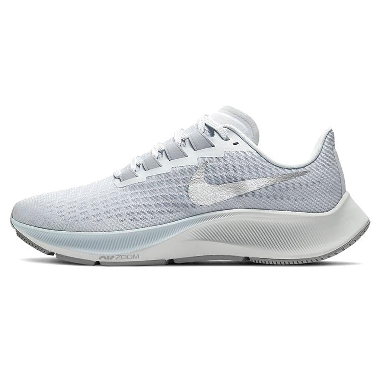 New Nike Air Zoom Pegasus 37 Grey Metallic Silver Women's BQ9647-009
