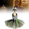 Adorable Beetlejuice Costume Dress For Kids Featuring Fun And Fluffy Design For Halloween