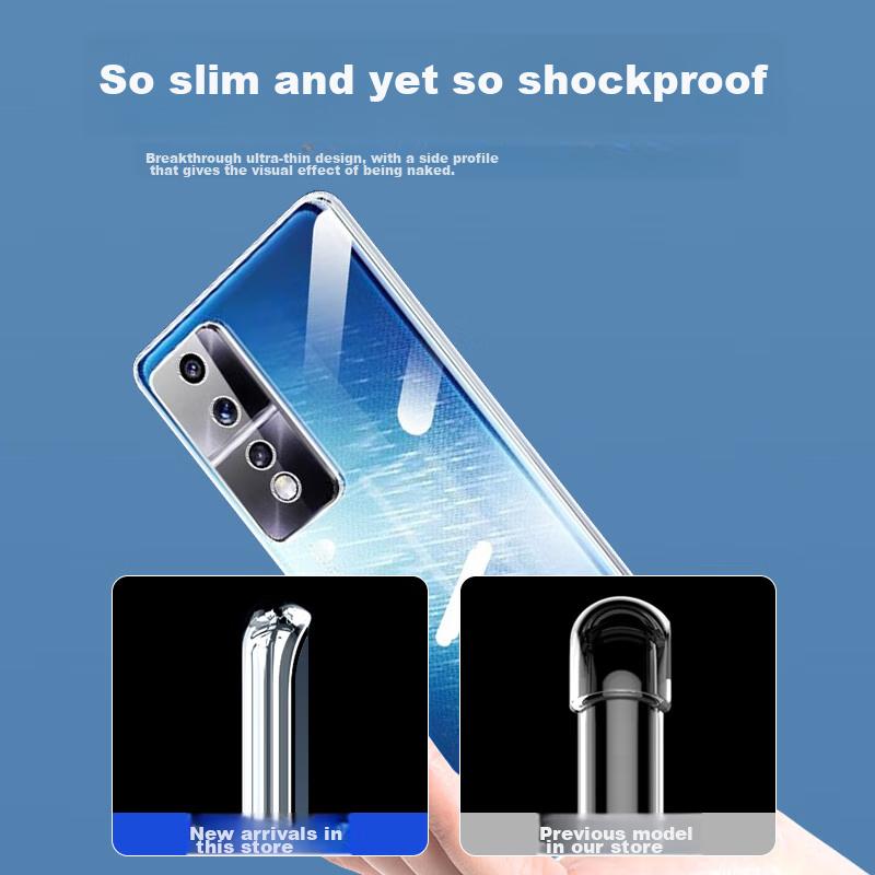 Phone Case for Honor 80GT, for Huawei Honor 80GT, Full Lens Protection, Simple Skin-Friendly Transparent Soft, Fingerprint-Resistant Back Cover