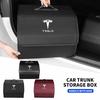 Car Valve Trunk Storage Box Organizer Foldable Stowing Tidying Container Bag For Tesla Model 3 Y S X 2021 Roadster Cybertruck
