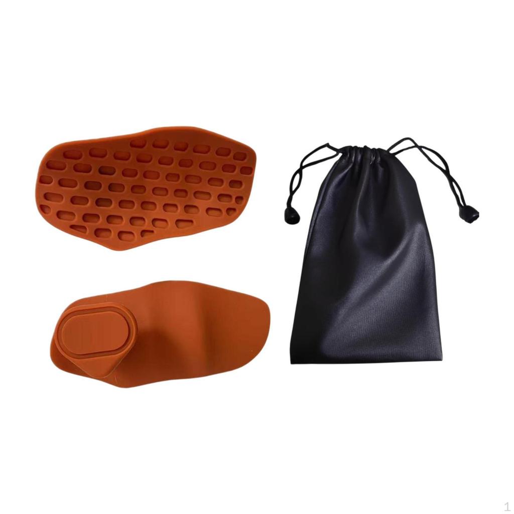 Fitness-Handschuhe für Gewichtheben Fingerlos Rutschfest Flexibel Handflächen-Gripper Gymnastik