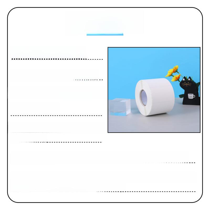 5000 Sheets of 30x20mm Self-Adhesive Coated Label Paper for Digital Printing