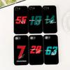 For Samsung Galaxy S20 S22 S21 FE Ultra Plus A07 A17 A15 A16 A25 A57 A37 Case Formulas No 44 63 23 22 16 55 1 F1s Number Racing