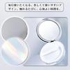 JUJUGO Powder Case 5g with Refillable Powder Travel with Clear Loose Powder Case Ultra-thin Mirror, Compact, Size, Puff,