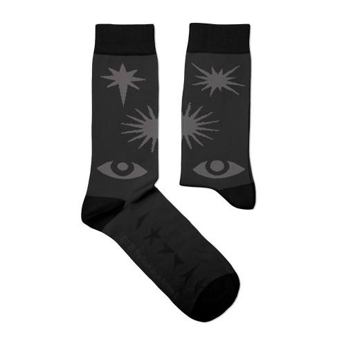 David Bowie Unisex Adult Blackstar Socks