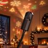 Led Usb Projector Light Projection Patterns- Adjustable Santa Claus Snowman Tree Night Light For Christmas Decorations