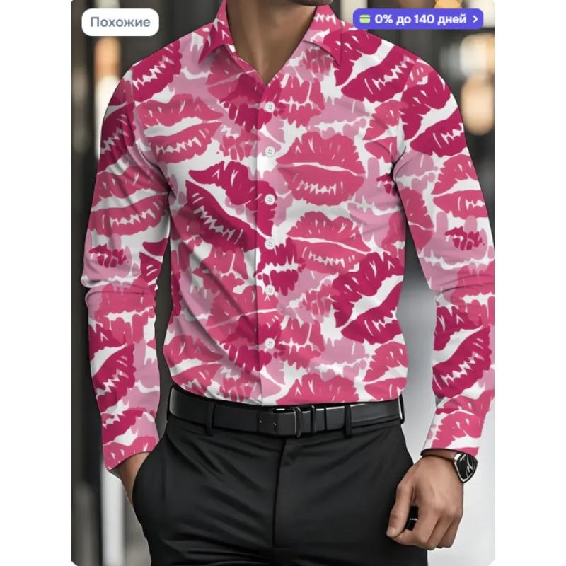 Men Daily Long Sleeve Button Shirt