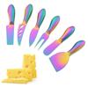 4Pcs Cheese Cutter Knife Slicer Kit Mini Knife ForK Stainless Steel Cutlery Butter Spatula Tools Kitchen Cheese Knives Set