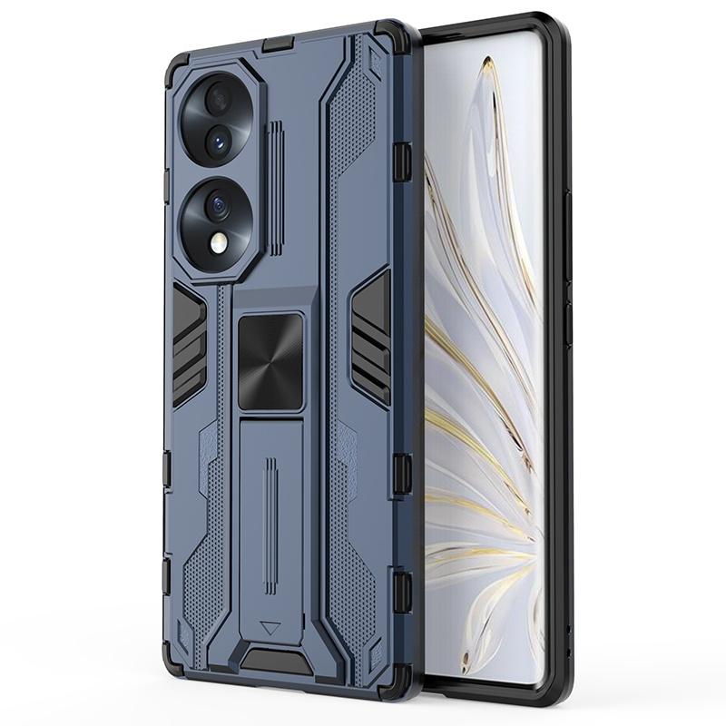 Funda For Honor 70 5G Case Car Magnetic Stand Holder Armor Shockproof Coque For Xonor Honer Honar 70 Honor70 Hard PC Back Cover