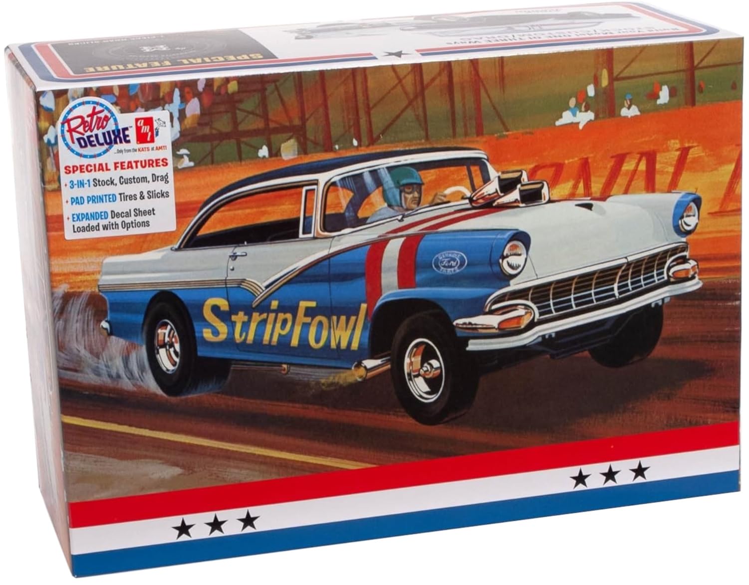 

Platz AMT 1956 Ford Victoria Hardtop Пластиковая модель AMT1308 1/25 (Машина)