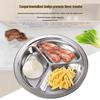 ZISIZ 304 Stainless Steel Kids' Plate