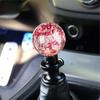 Clear Glass Hand Ball Gear Lever Gear Shifter Knob Modified Gear Stick Shifter For Automatic And Manual Car