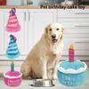 Pet Oyuncak Mutlu Doğum Günü Pastası Peluş Oyuncak Sevimli Işlemeli Pet Doğum Günü Şapkası Oyuncak Hediye Parti Dekorasyon için