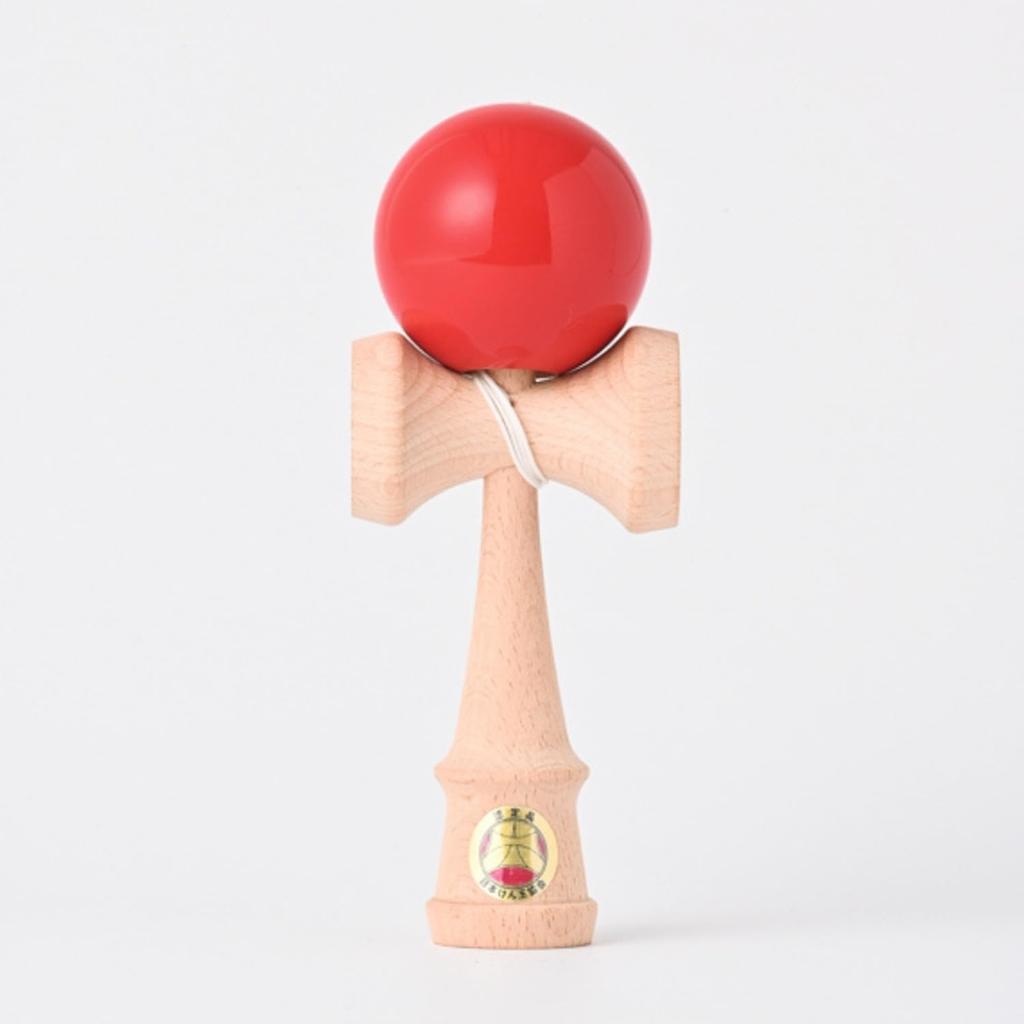 Gentosha Official Kendama STARS Revised Edition Red One Size 479119