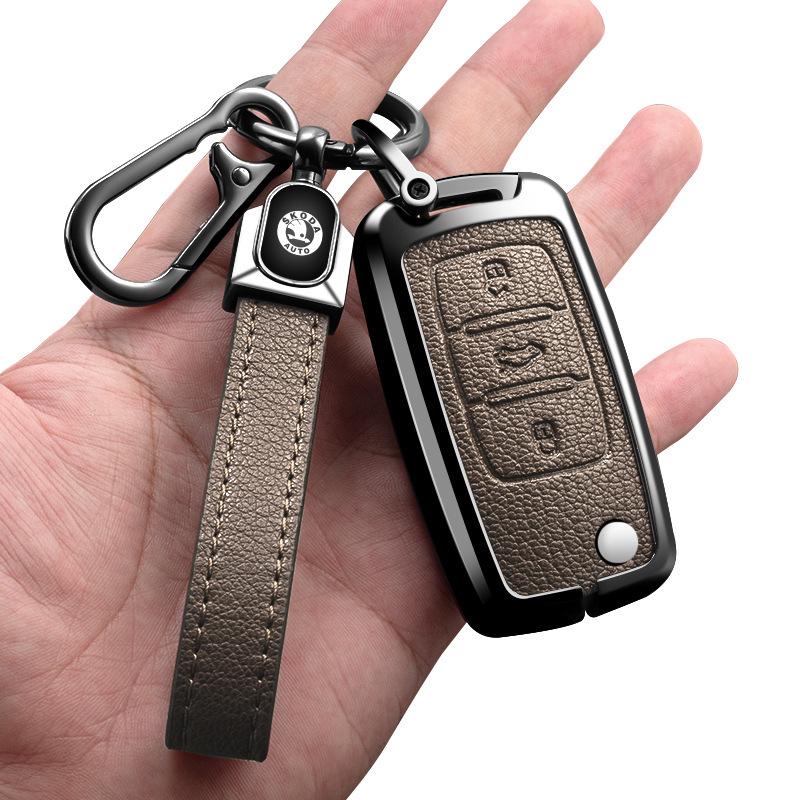 Key Case for SAIC Skoda: Superb Octavia Kodiaq Kamiq Remote Control Holder