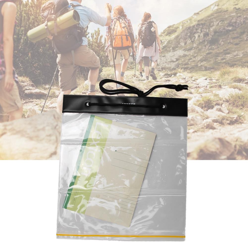 

2 шт. Многофункциональный водонепроницаемый канцелярский прозрачный держатель для ручек и карт