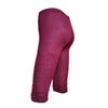 High Waist Solid Color Mid-Calf Stretchy Women Leggings Cropped Pants Bottoms for Running