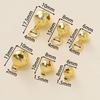 5Piece/Lot 14/18K Gold Color Plated Iron Bell Shape Charms Pendants for DIY Bracelet Necklace Jewelry Making Accessorie