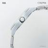 CREPHA Analog Metal (Klepha) Men's Watch, Waterproof, Band, Silver, SV-AM266-BKS