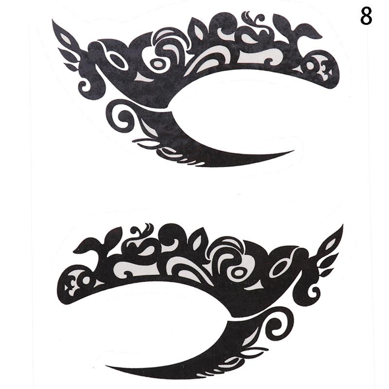 

Хэллоуин макияж глаз временная татуировка наклейка для лица переводная косметика as the picture