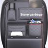 Automotive Back Pocket Multifunctional Backseat Pocket Kick Mat Seat Back Organizer Multiple Compartment Storage Bag