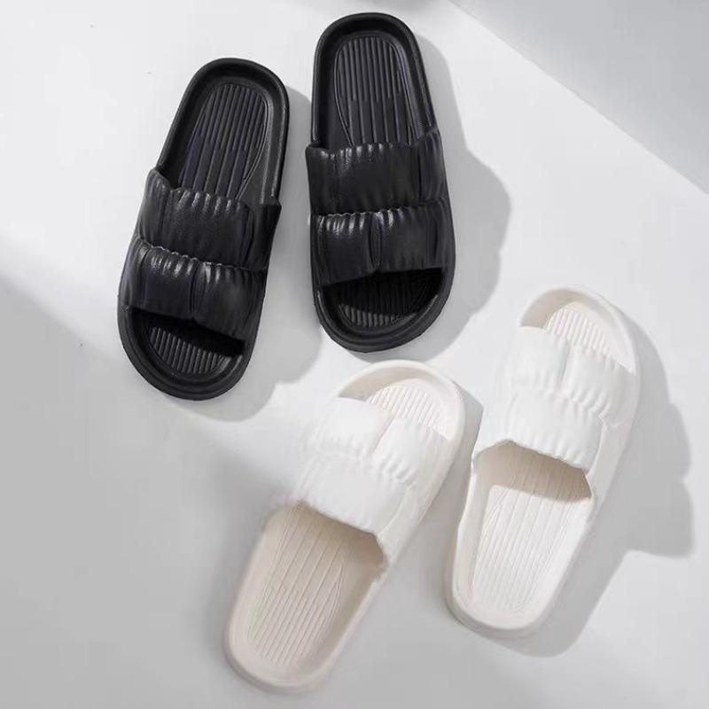 Auf Scheiße getretene Hausschuhe Damen Haushalts Badezimmer Sandalen Herren Sommer Outdoor Kleidung Haus Baden Rutschfest Paare Dicke Sohle Sommer