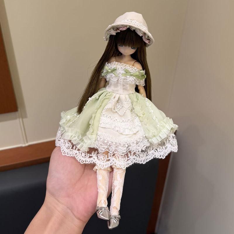 6-inch BJD Doll Outfit Set Azone Ob22 Ob24 30cm Customizable Angelic Cosplay Costume No Included