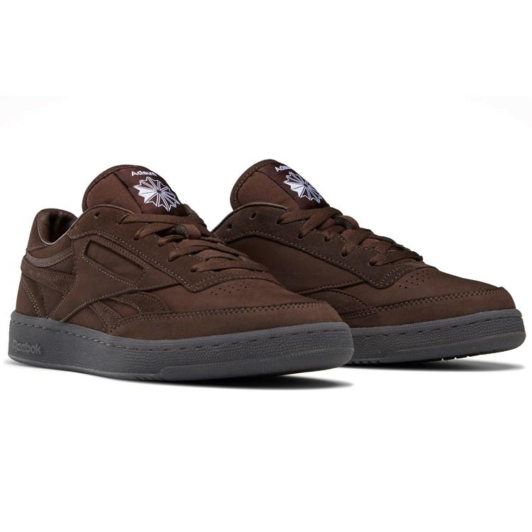 Club C Adsum x Club C Reebok Revenge Plus 'Marrone Scuro' FZ1229