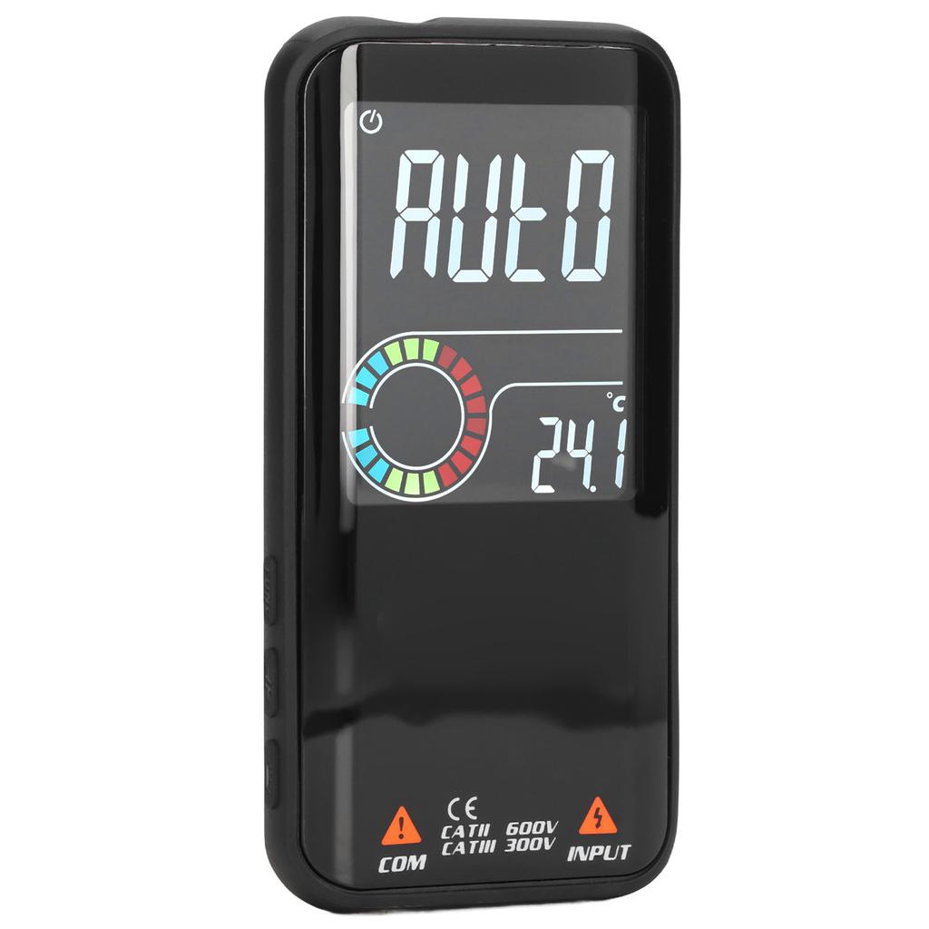 Rechargeable Digital Multimeter Auto Ranging High Accuracy AC DC Voltage Meter with Color LCD Screen