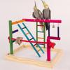 Parrot Bird Playground Chewing Toys Supplies Exercise Toy Parakeet Play Stand