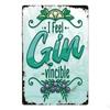 Plaque Metal Tin Signs Drink Gin Tonic Wall Decoration Vintage Art Posters Iron Painting for Man Cave Home Cafe Garden Club Bar