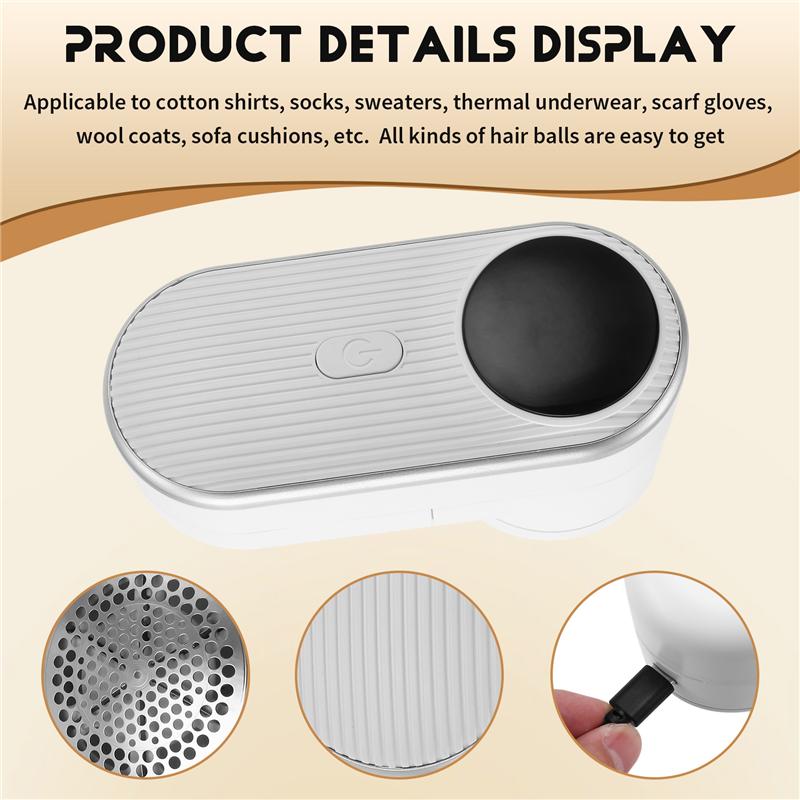 Portable Family Original Lint Remover Rechargable Cloth Fabric Shaver Fluff Pellet Remove Machine for Clothes Sweater