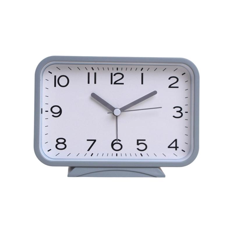 Silents Alarm Clock For Students Bedroom Loud Ringing timers Durable Plastic Design Room Essential Study Aid