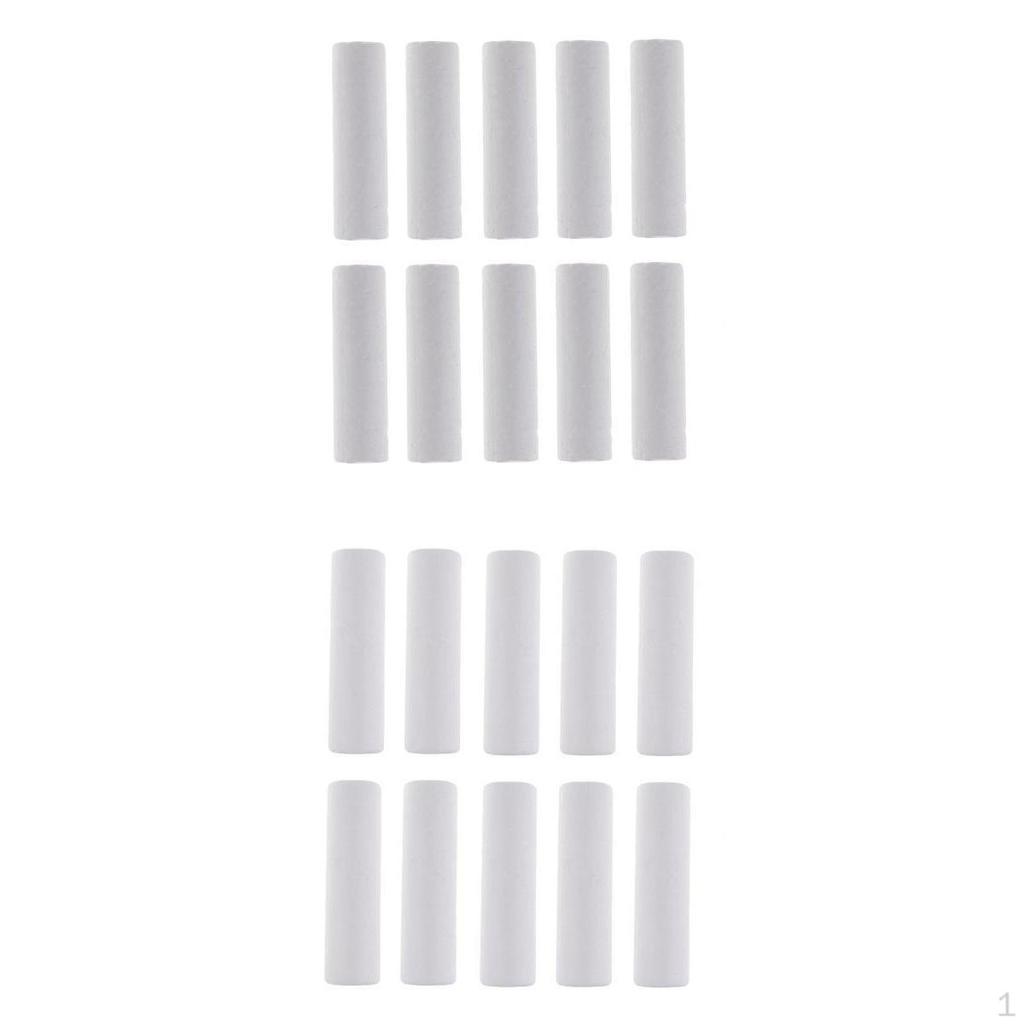 20 Pieces DIY Cylinder Shape Foam Material for