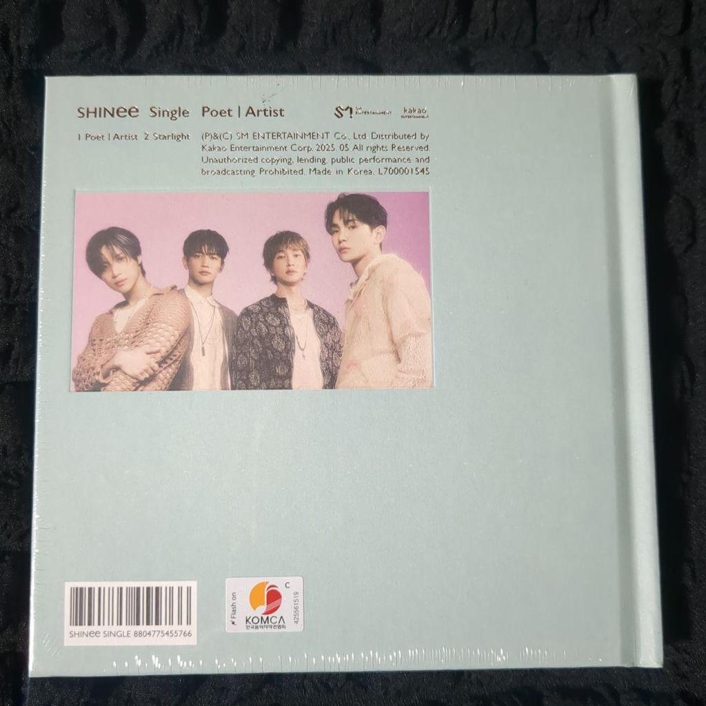 [USED] SHINee Onew Trading Card Poet Artist Album Photobook