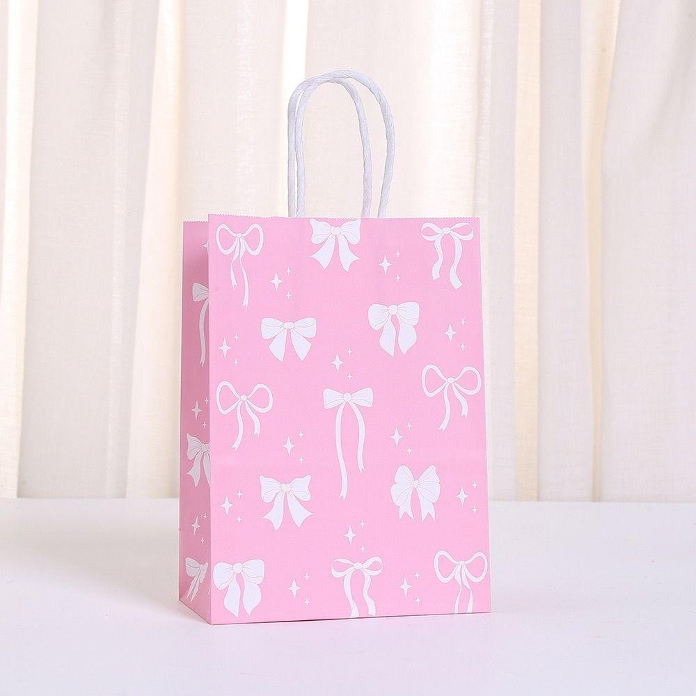12Pcs Paper Gift Packing Bag Sweet Candy Cookie Bags Party Favor Bags  Valentine's Day