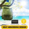 20L solární sprchová taška Venkovní solární vyhřívání Premium Campingová sprchová taška Teplota teplé vody 45°C s odnímatelnou hadicí sprchové hlavice