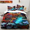 Calssic Comics Berserk Anime Christmas Navidad Gift King Twin Double Child Bedding Set Microfiber or Polyester Duvet Cover Set