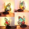 Amerikanische Country Schmetterling Tischlampe - Kreative Atmosphärenbeleuchtung für Schlafzimmer, Arbeitszimmer, Nachttisch, Bar oder Café.