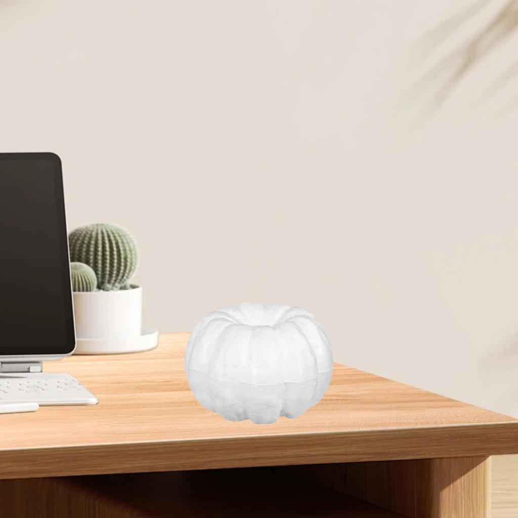 Foam Pumpkins Crafts For Halloween Fall Household 12CM