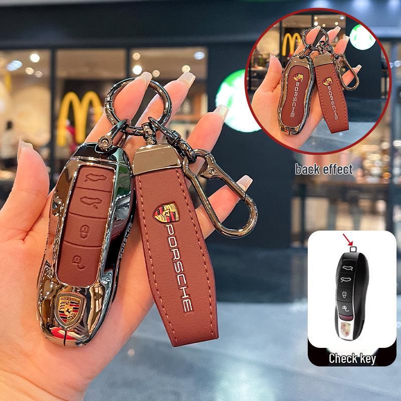 Vlastní kryt klíče pro dálkové ovladače Porsche Panamera, Macan, Cayenne, Taycan a 718